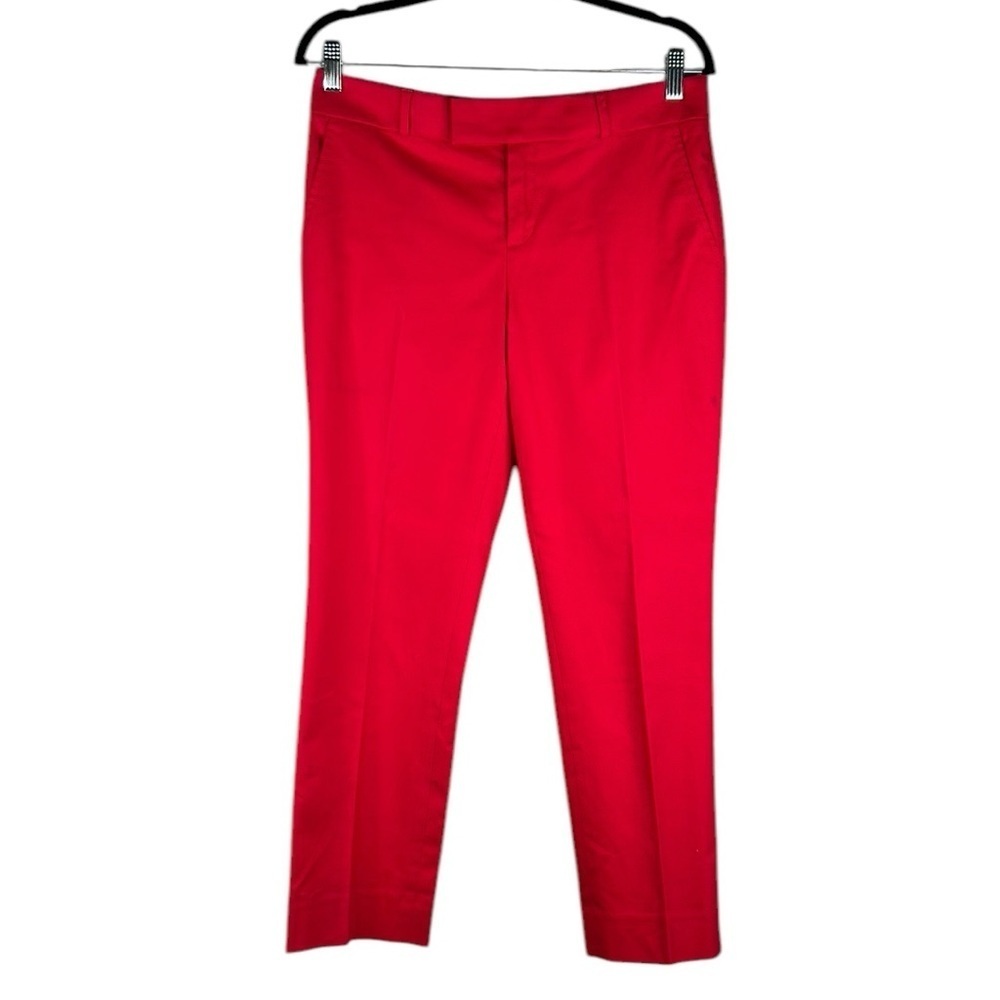 Banana Republic Business Career Casual Maui Rose Pink Straight Leg Pants Size 4